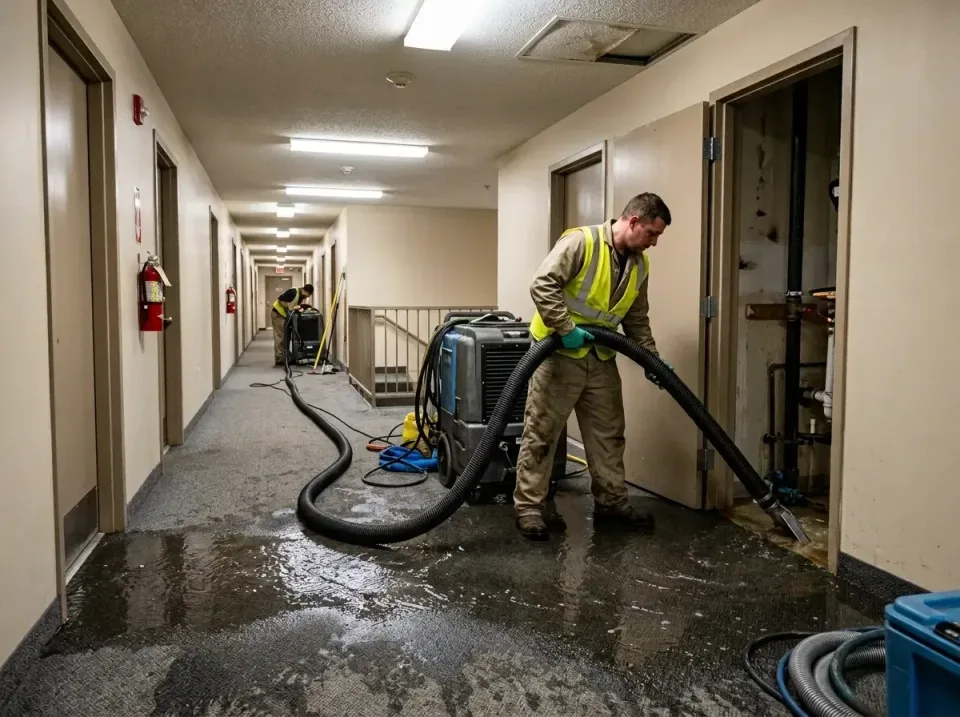 multi-unit-apartment-hallway-f-005 — frequently asked questions, Emergency Burst Pipe Water Extraction & Removal in Ramtown,…